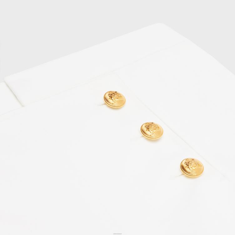 CELINE wit Yachting minishorts van katoenen keperstof 4TLH8893