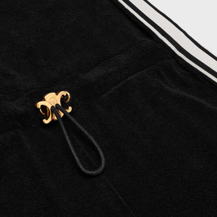 CELINE zwart wit rompertje van badstofjersey 4TLH8889