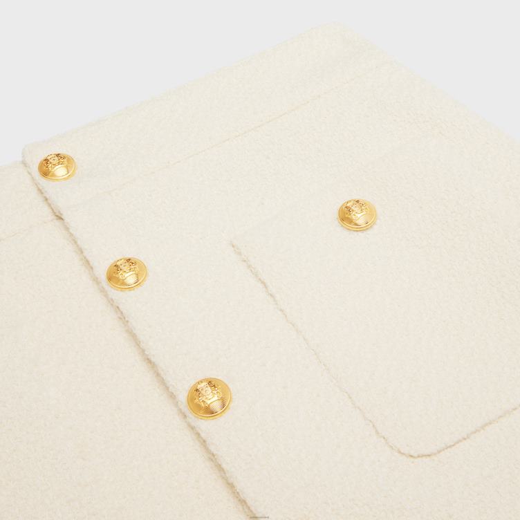 CELINE craie mini-trapezerok van tweed 4TLH8821