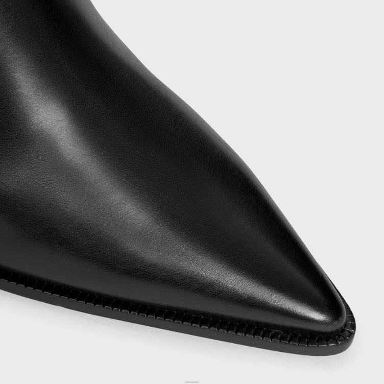 CELINE zwart verneuil jodhpurs van kalfsleer 4TLH8959