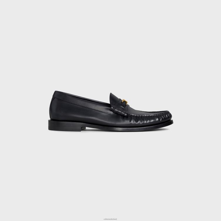 CELINE zwart luco loafer van gepolijst runderleer 4TLH8922