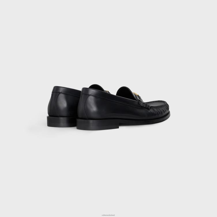 CELINE zwart luco loafer van gepolijst runderleer 4TLH8922