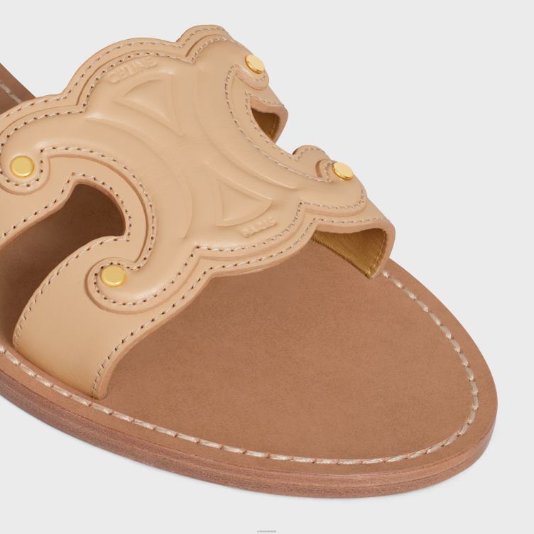 CELINE naakt triomphe muilezel van kalfsleer 4TLH8940